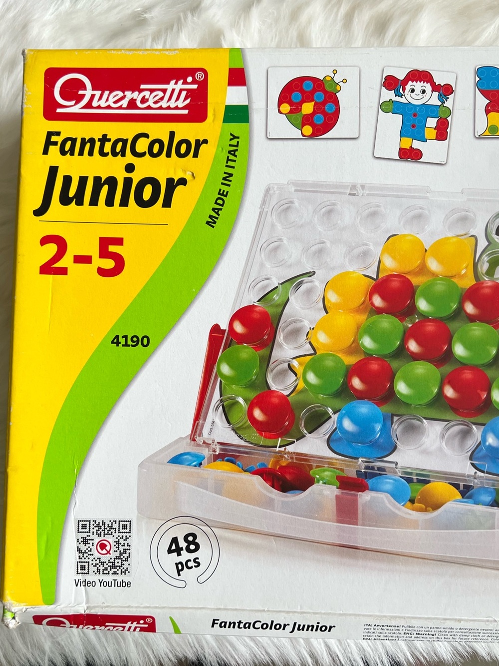 FantaColor Junior Kids button Toy - Quercetti
